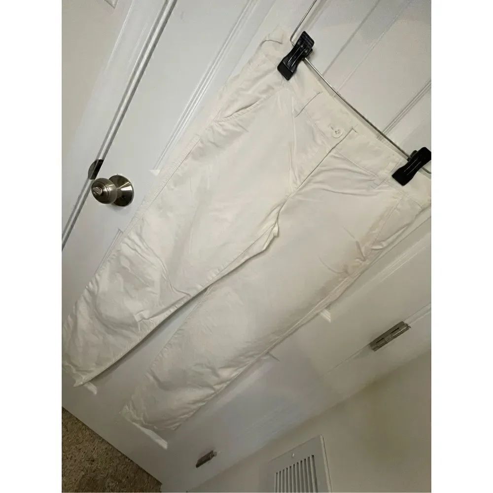 J. Crew women’s size 2 white linen blend pants